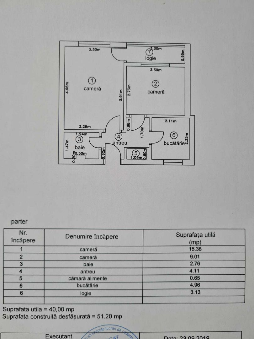 Apartament 2 camere de vanzare in Manastur, str. Grigore Alexandrescu - Poză 8