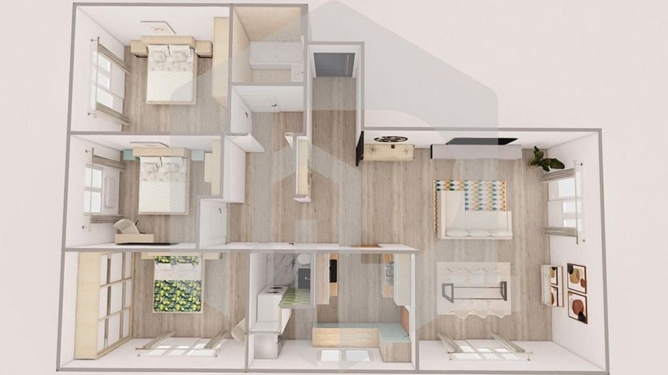 Terasa | Apartament 4 camere | Rahovei | Etaj intermediar | Bloc Y - Poză 6