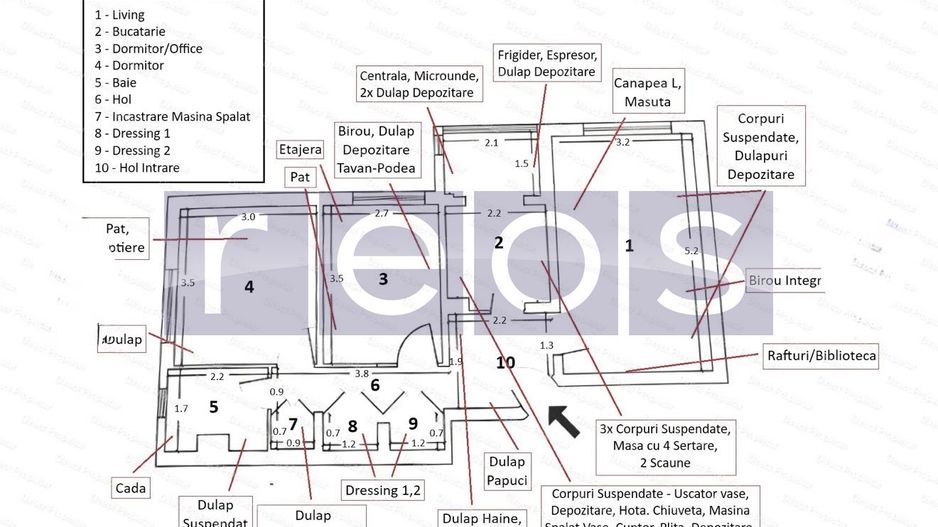 VANZARE 3 CAMERE | ZONA TITAN | CENTRALA PROPRIE - Poză 14