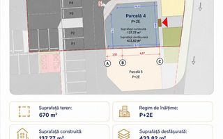 COMISION 0| Teren intravilan| 670 mp| Autorizație Bloc| Mosnita Noua - Poză 2