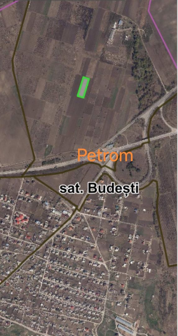 Teren cu destinaţie grădină com. Budești, Mun. Chişinău - Poză 1