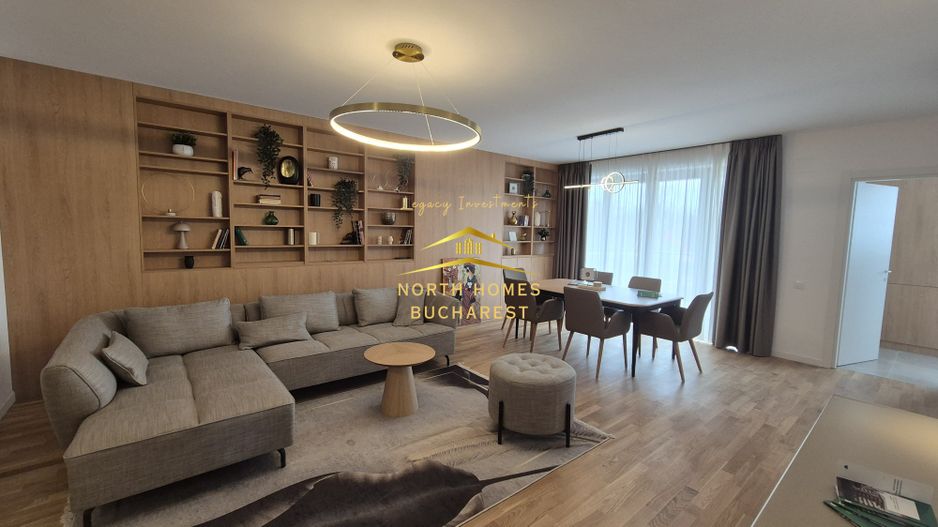 Penthouse 4 camere, 4 bai, 166 mp, terasa 145 mp - metrou Starulesti - Poză 8