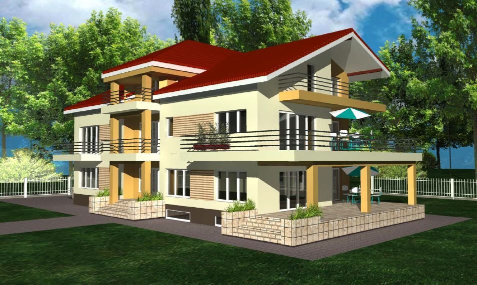 Vila Individuala S+P+1+M cu Teren 1000mp langa Padure - Balotesti - Poză 23