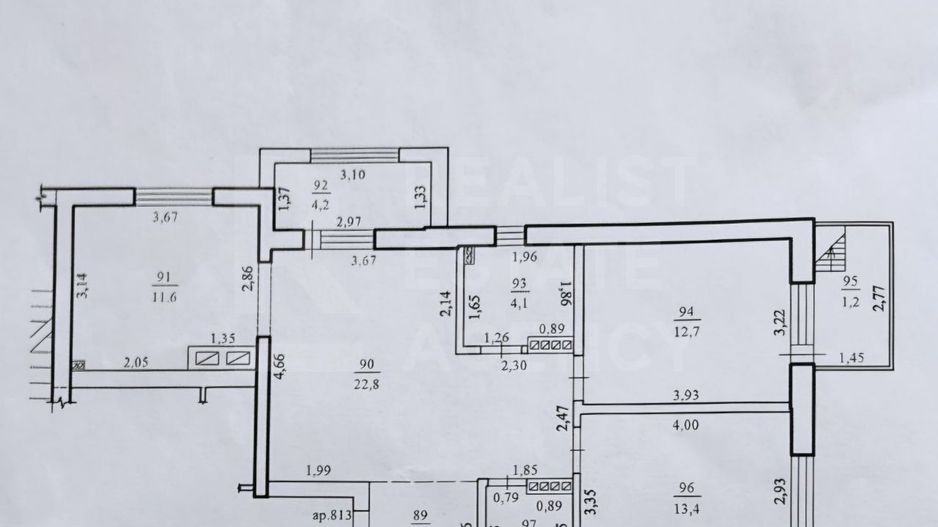 Vânzare, apartament, 3 camere, strada Iazului, Râșcani - Poză 14