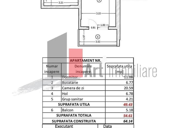 Vânzare apartament 2 camere cu centrală Giurgiului - Pța Progresului - Poză 5