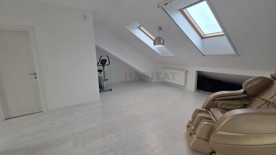 Vilă tip duplex cu mansardă, piscină și design modern – Tunari - Poză 33