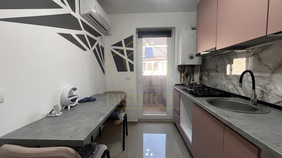 Apartament luminos cu o camera, complet mobilat si utilat I Giroc - Poză 4