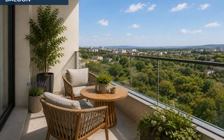 Garsonieră modernă 38 mp utili | Balcon 5,71 mp | DaVinci Homes |Comision 0% - Poză 3