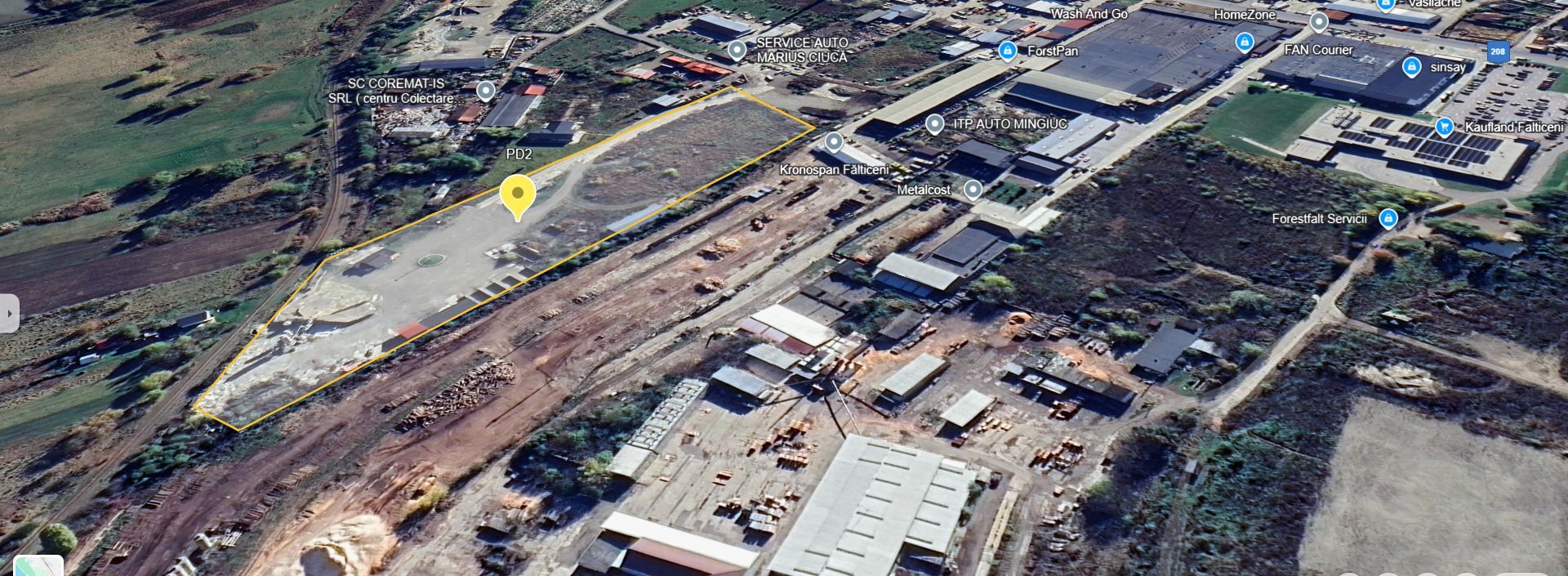 Teren intavilan Falticeni - Poză 1