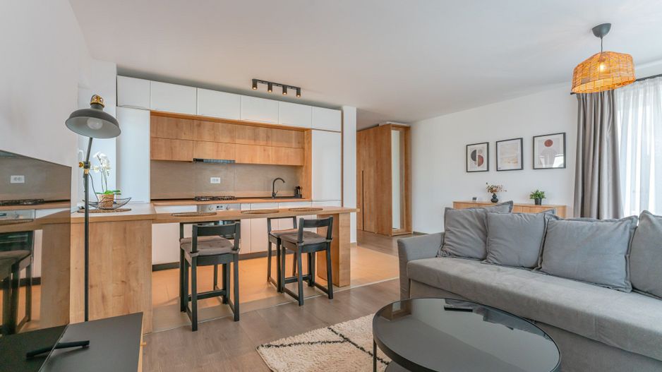 Apartament Alpha Arena: 64 mp utili + 18 mp terasă | Parcare inclusă - Poză 1