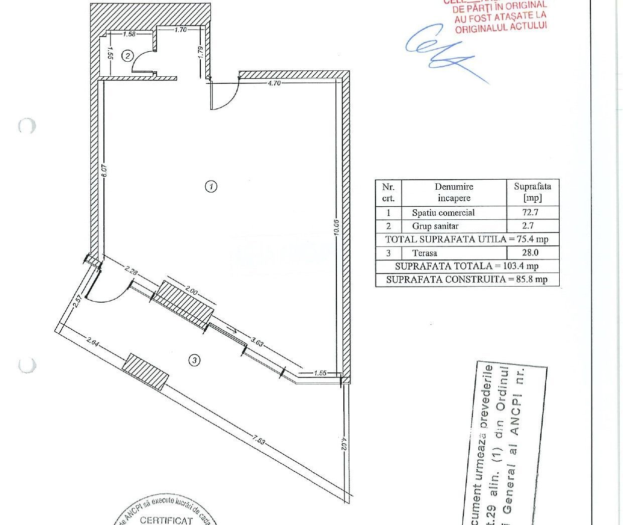 Spatiu comercial stradal I Ansamblu reziential nou I ONE Verdi Park - Poză 4