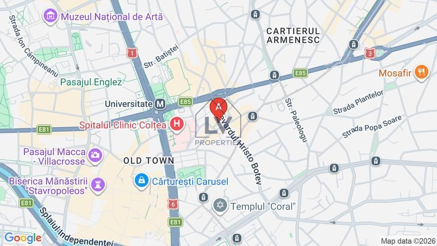 Apartament spatios, 3 camere, Rosetti, Universitate, design deosebit - Poză 11