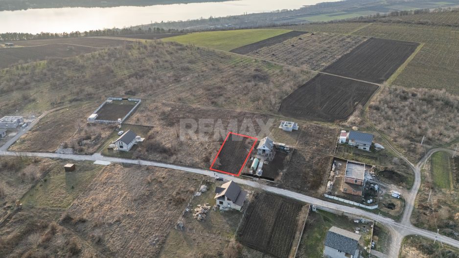 Teren 9,45 ari Ghidighici | 23 m fațadă | pentru construcții | 6 km de Chișinău - Poză 8