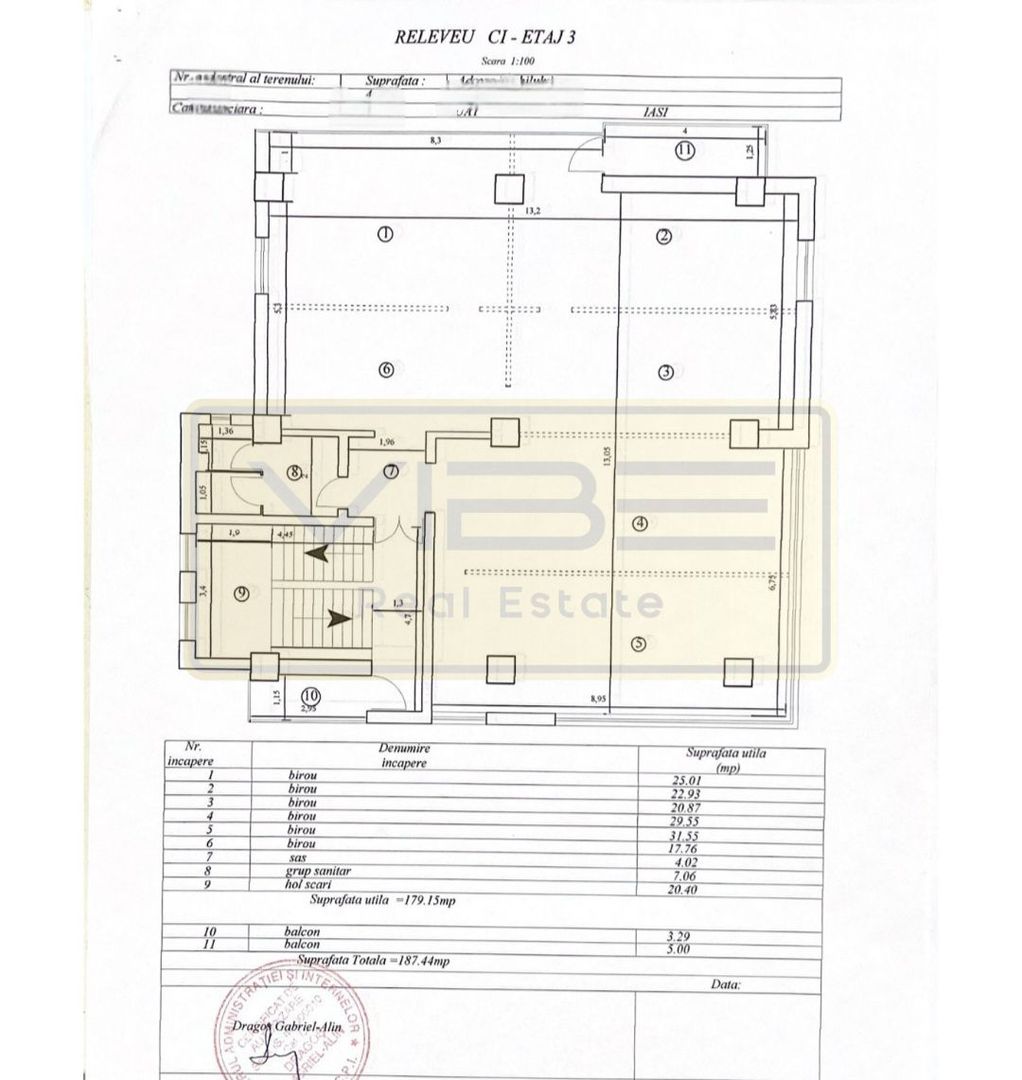 Cladire birouri / activități medicale - 973 mp utili - semicentral - Poză 4