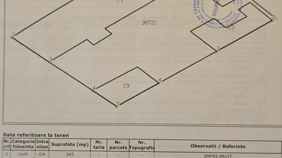 De vânzare  casă situată pe strada Mihail Sadoveanu - Schiță 24