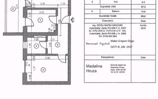 Apartament 2 Camere de Lux /Fabrica de Glucoza/Predare la alb-169.000 € - Schiță 11