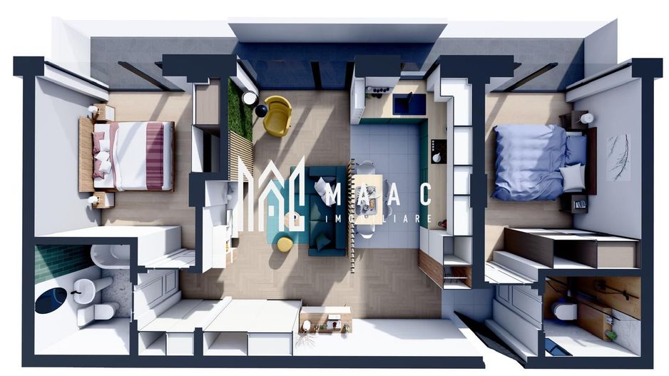 Apartament rezidențial I 3 camere I Parcare I Selgros - Poză 1