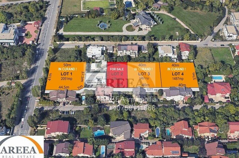 Vanzare teren Pipera 936 mp+ inchiriere 2000mp - Poză 1