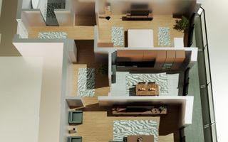 Tomis Nord- Vanzare apartament decomandat cu 2 camere, bloc nou. - Poză 2