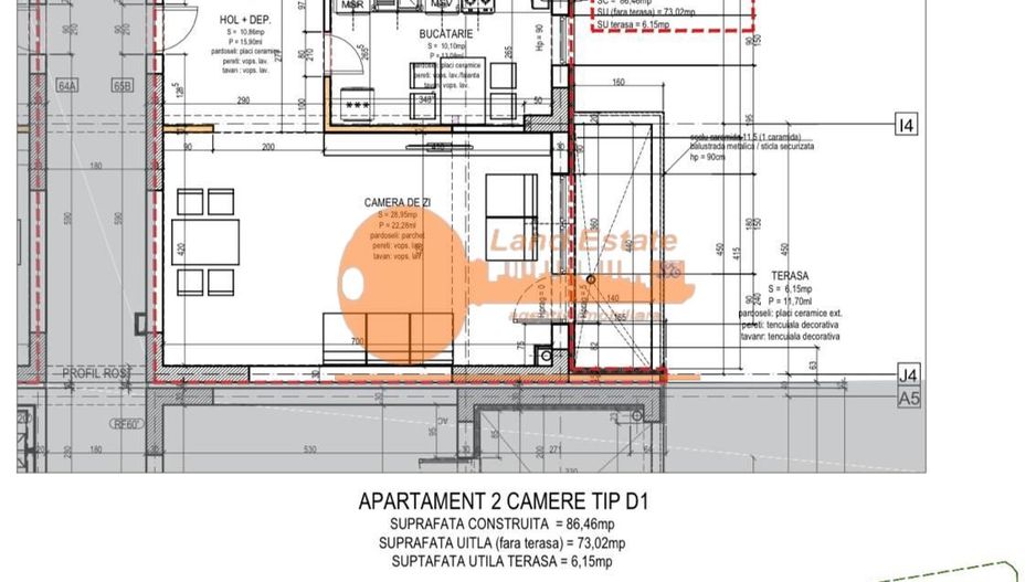 2 Camere Metropolitan Residence Aviatiei 2019 ( LuX ) - Poză 15