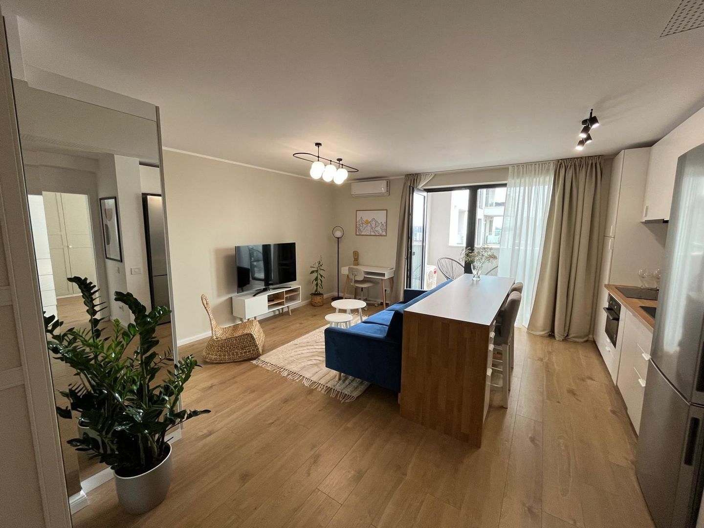 Apartament mobilat 2 camere superb cu terasa | Core Timpuri Noi - Poză 6