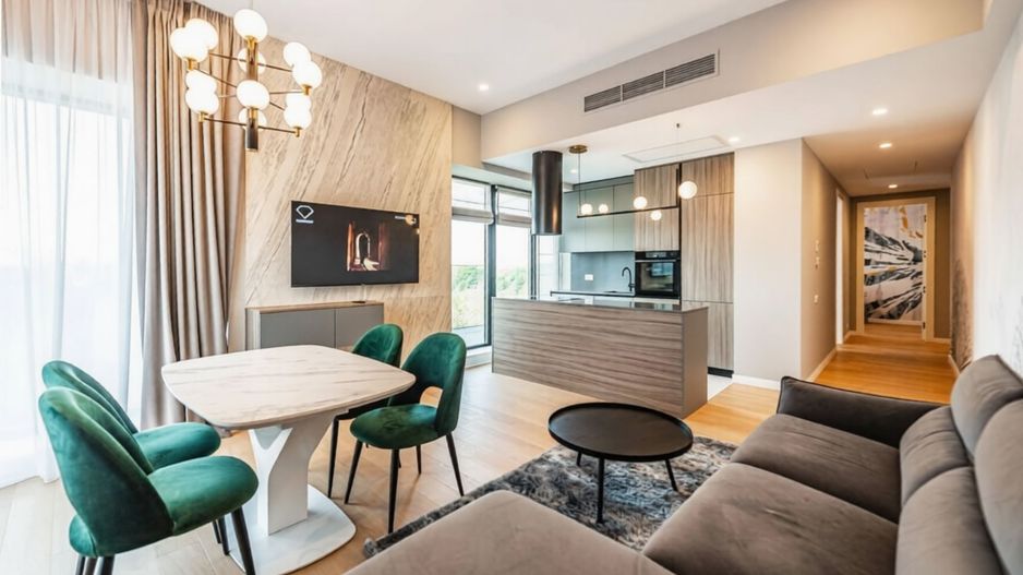 Apartament 3 cameremobilat și utilat | One Verdi Park I Floreasca - Poză 9