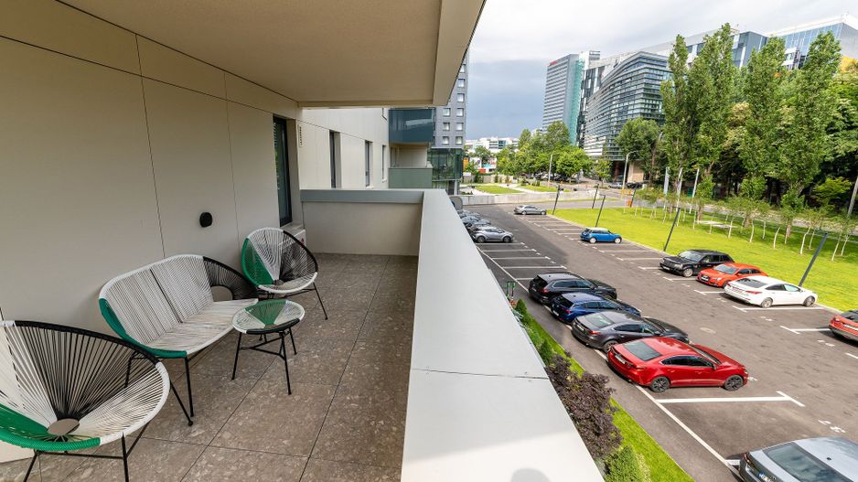 Aviatiei Tower | Apartament modern 2 camere| Terasa 26 mp | - Poză 20