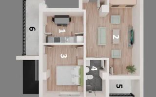 Apartamente GATA Otopeni central 2 camere, PARCARE SUBTERANA - Poză 10