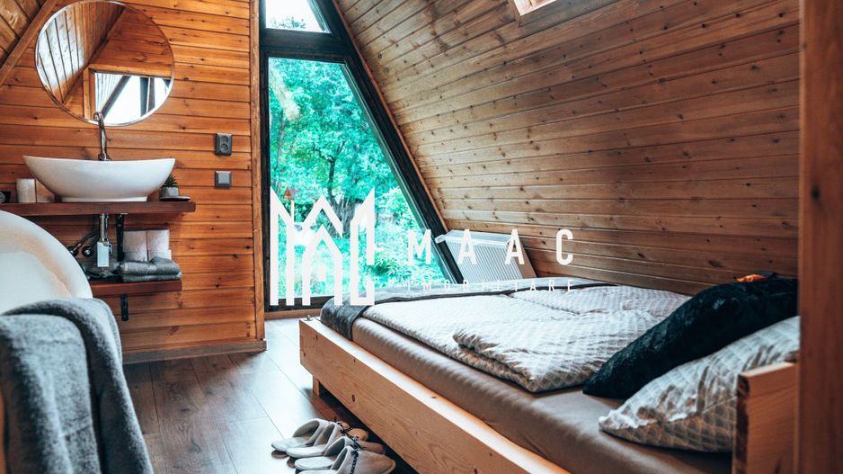 Cabana A Frame | 90 MPU | Teren 1000mp | Tocile - Poză 10