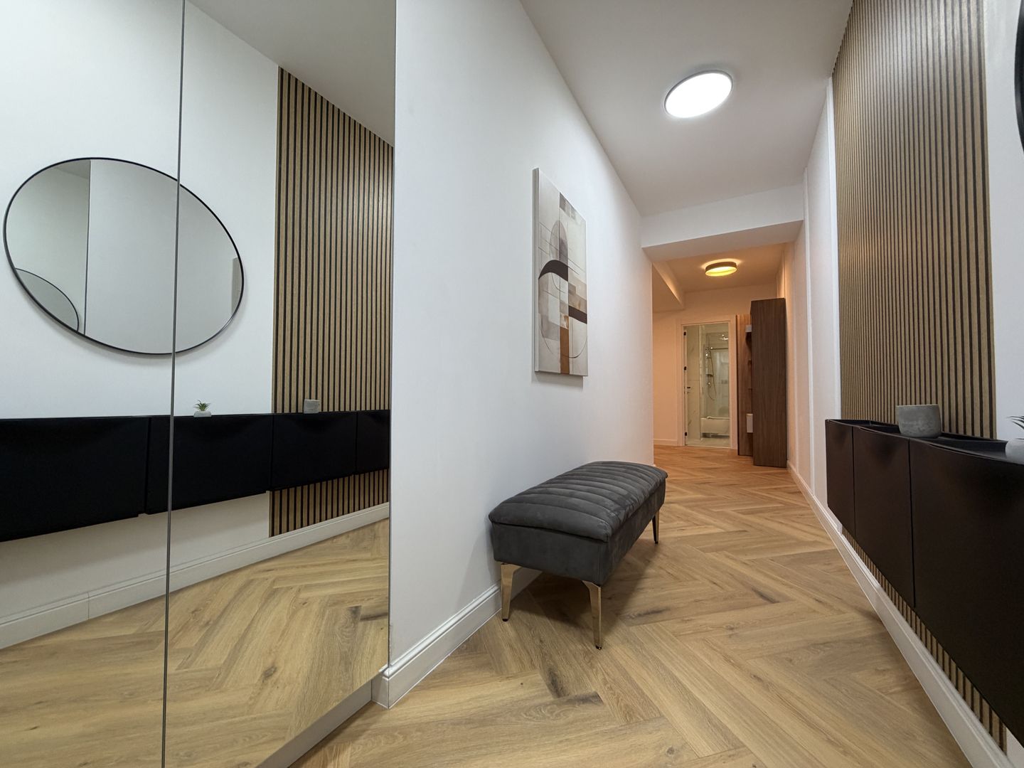 NOU - PRIMA INCHIRIERE | MOBILAT SI UTILAT | TERASA | LOC DE PARCARE - Poză 10