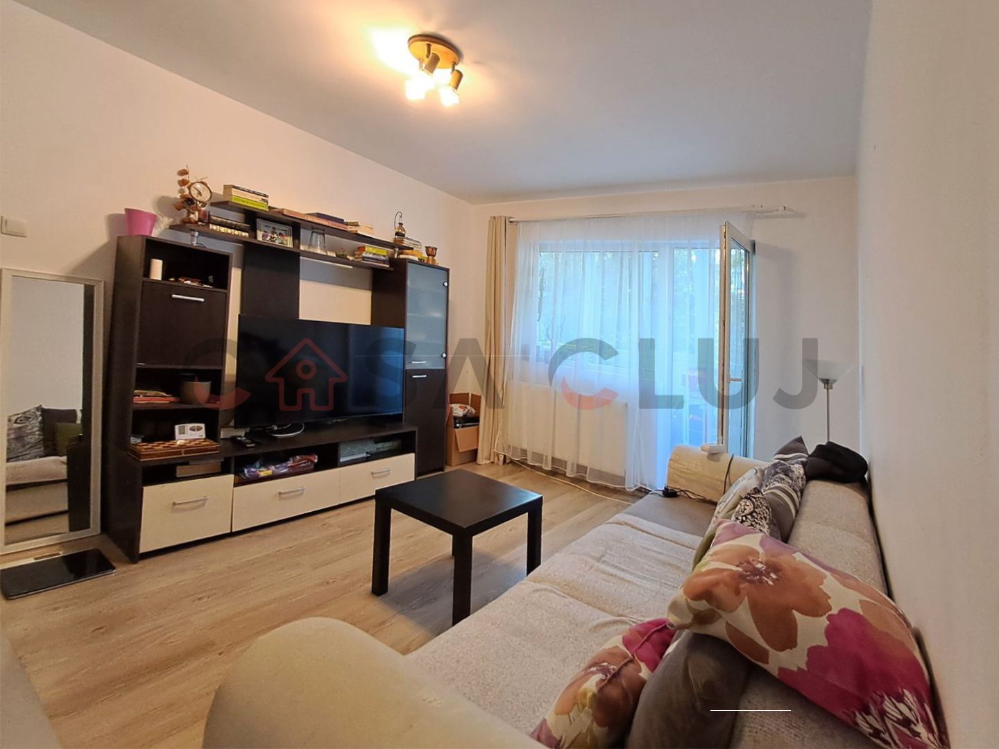 3 camere, Manastur, 51 mp. Parter Inalt , Balcon!! - Poză 2