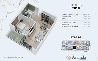 2cam-studio 50mp,ideal investitie,dezvoltator,15min metrou Leonida - Poză 1