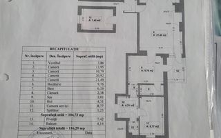 Apartament 4 camere Capitale - Poză 9