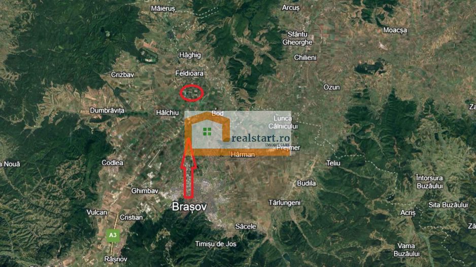 Ideal Investitie - 10HA teren industrial cu deschidere 240ml la E60 - DN13 - Poză 4