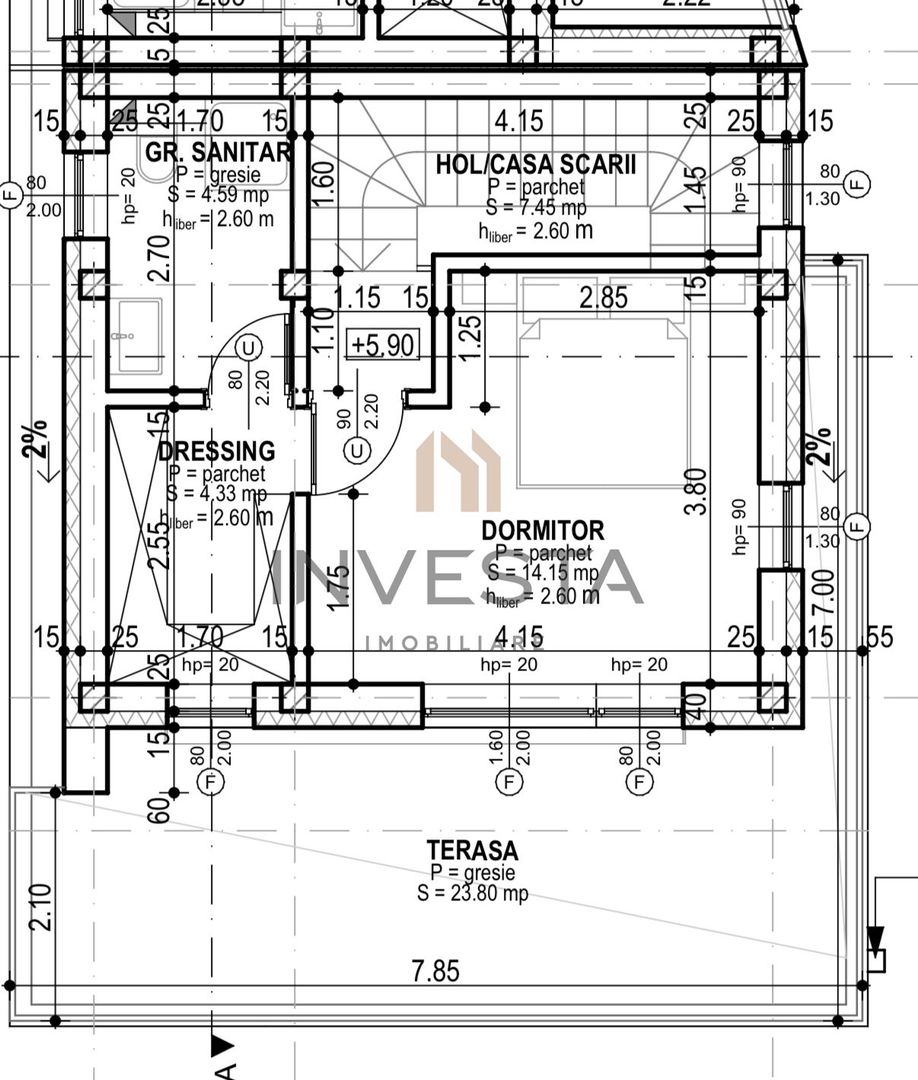 Duplex 126 mp utili cu teren de 200 mp! - Poză 4