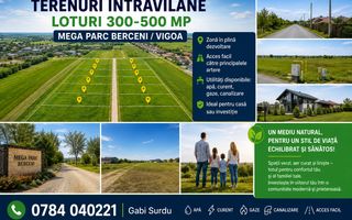 🌿Loturi de casa de la 300mp la 500mp cu posibilitate Rate Berceni - Poză 1