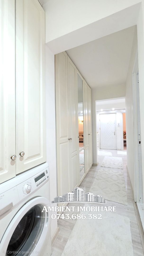 Apartament cu 3 camere, etaj 1, mobilat și utilat, zona FILATURII; - Poză 10