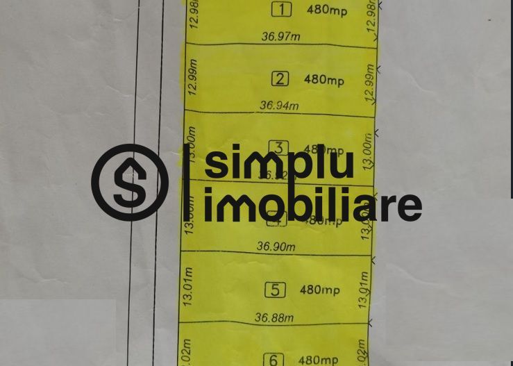 Teren intravilan,  zona Metro! - Schiță 2