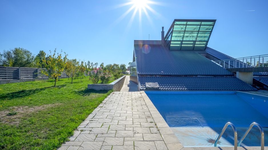 Vilă Futuristă: Eleganță & Inovație la limita pădurii, piscină, 4500mp - Poză 6