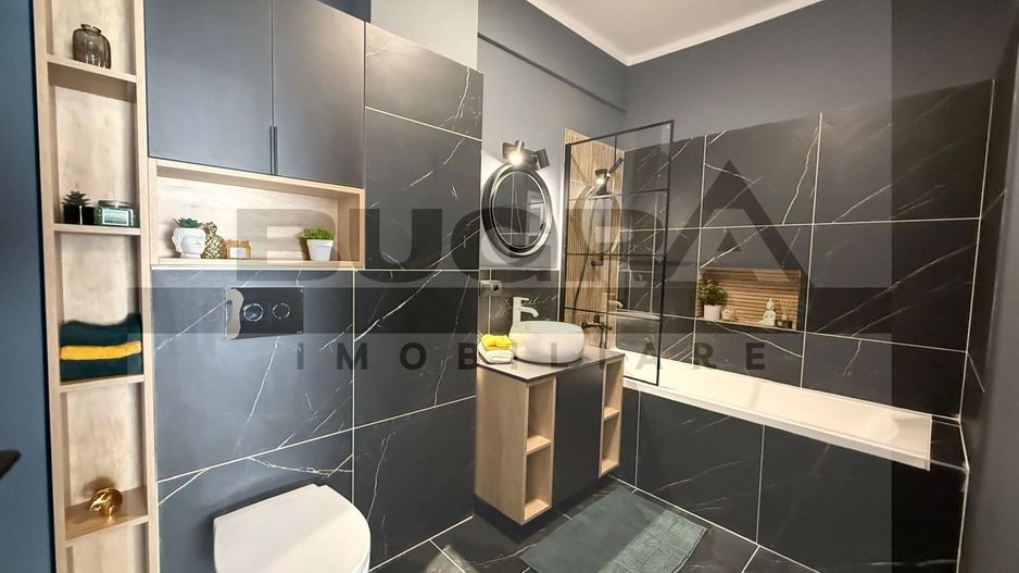 Apartament 2 camere, 58 mp, LUX, garaj, zona Teilor - Poză 11