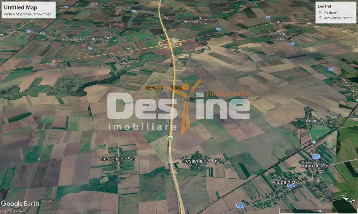 Teren extravilan, neimprejmuit, disponibil imediat, Dumbrava, Prahova - Poză 5