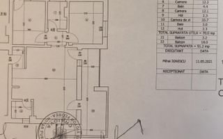 3 camere - 91.2mp - etaj 1 - parcare - bloc nou - Romanesu Residence - Poză 10