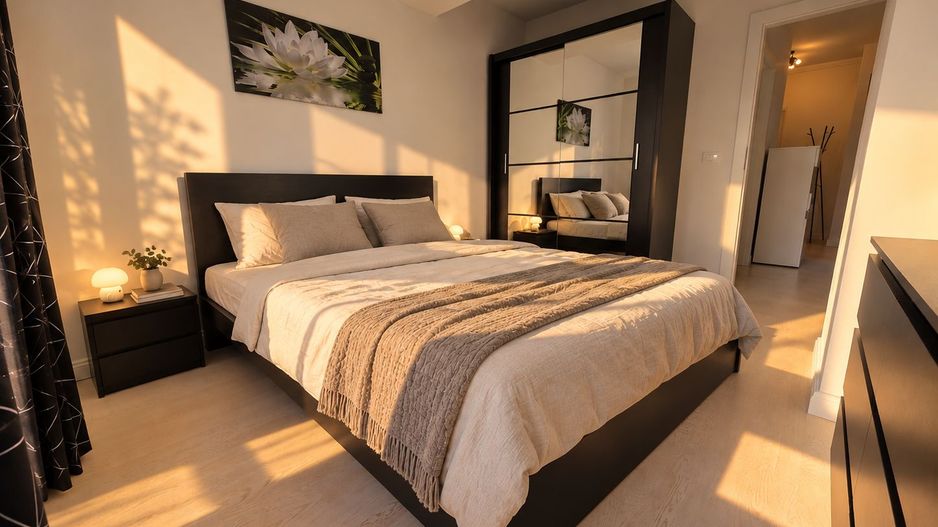 Apartament 2 camere de închiriat în Pipera, 56 mp, 550 €/lună, mobilat - Poză 5