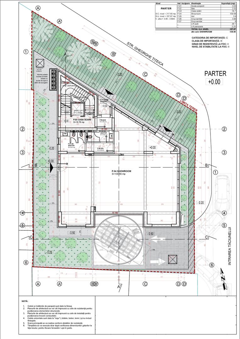 Teren cu Autorizatie | Sector 2 | Zona Barbu Vacarescu - Schiță 20