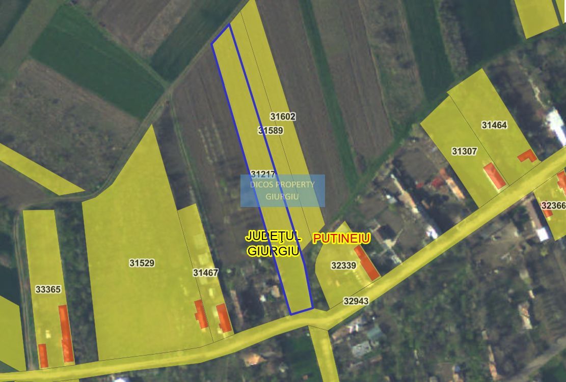 Teren intravilan 2.500 mp – Vieru, Giurgiu - Poză 2