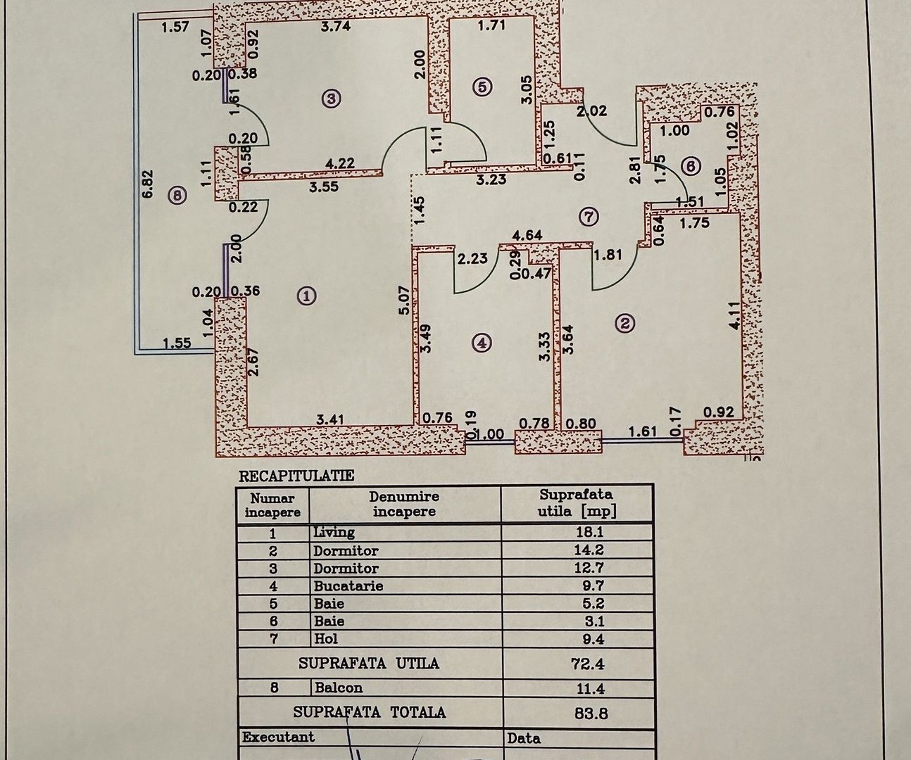 Cortina North | 3 Camere Premium | 83mp | Parcare Subterană | 0% Comis - Poză 16