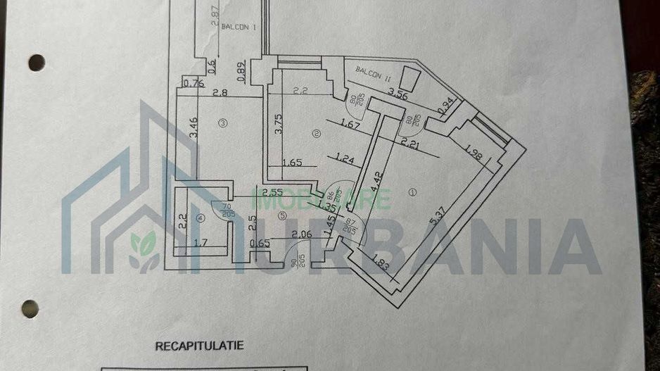 Apartament 2 camere ultracentral, Iași – aproape de Palas, Palat și Moldova Mall - Poză 1