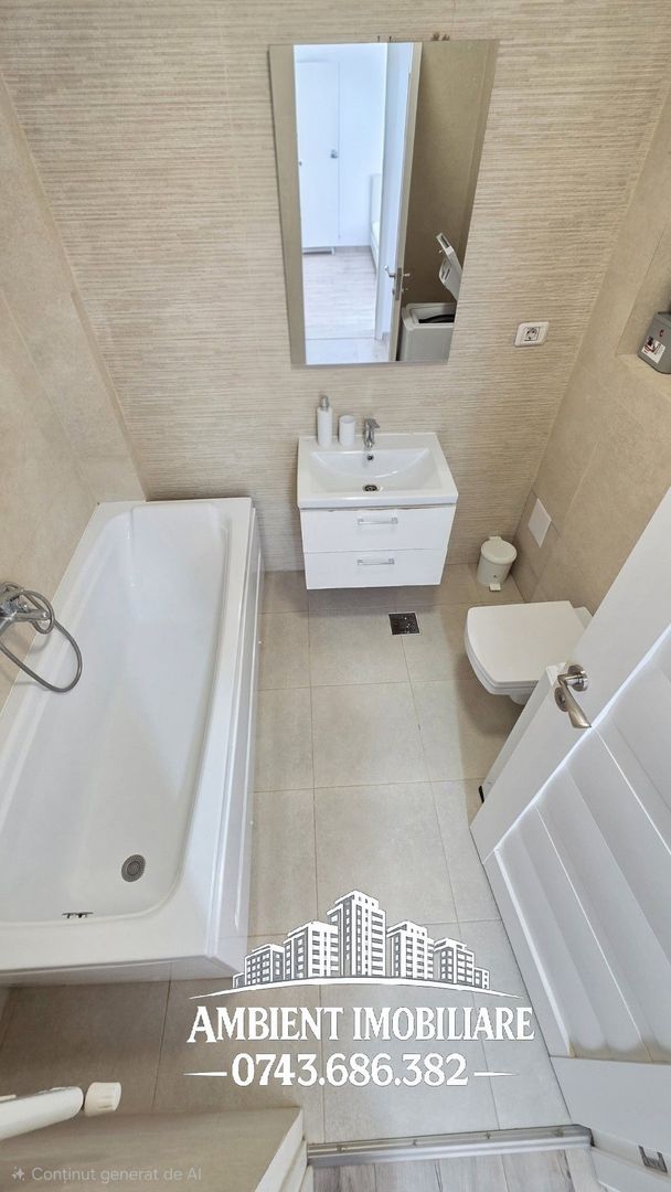 DE ÎNCHIRIAT - Apartament cu 3 camere + loc parcare, bloc NOU, zona COPOU; - Poză 5