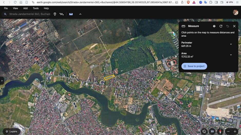 Teren Intravilan 17.110 mp Sectorul 1, Str. Jandarmeriei 360-378 - Poză 4