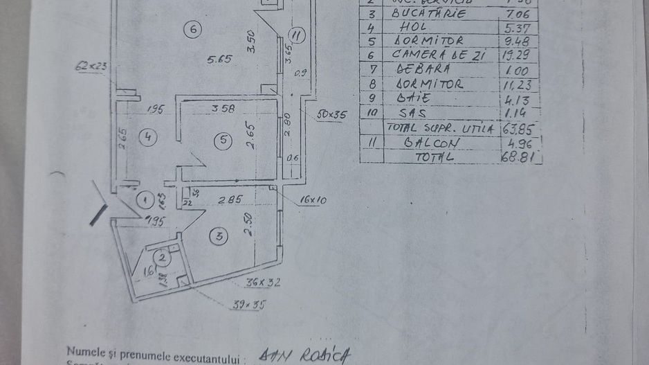3 camere renovat, centrală proprie, balcon mare, vedere liberă, Dristor - Poză 9